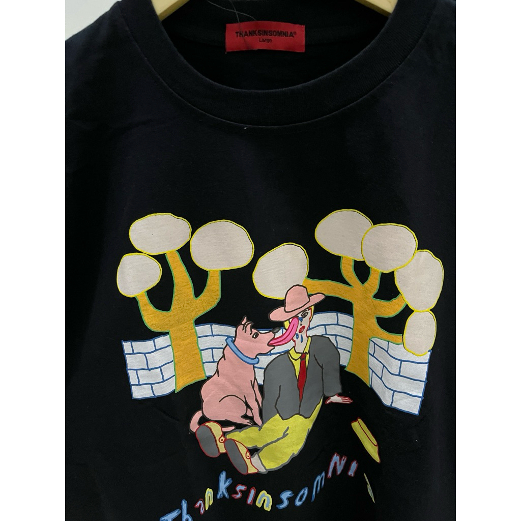 T-Shirt thanksinsomnia | Original | Hitam