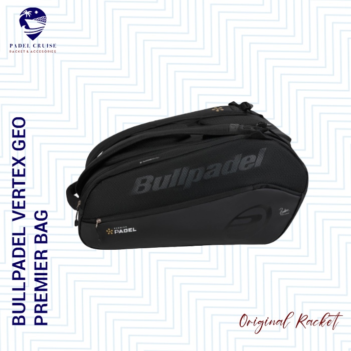 BULLPADEL Padel Bag / Tas Vertex Geo Premier Original 100% Racket Cover Ransel