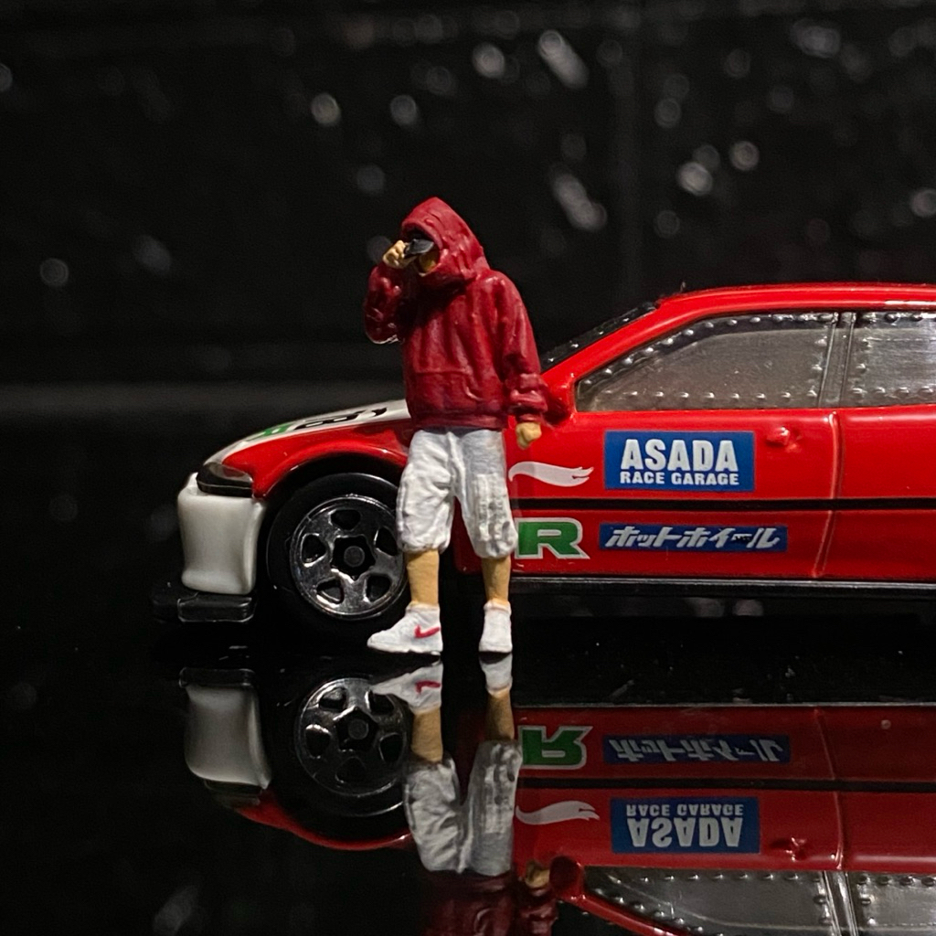 [FIGURE 1:64] Figure Man With Nike Air Jordan No Box