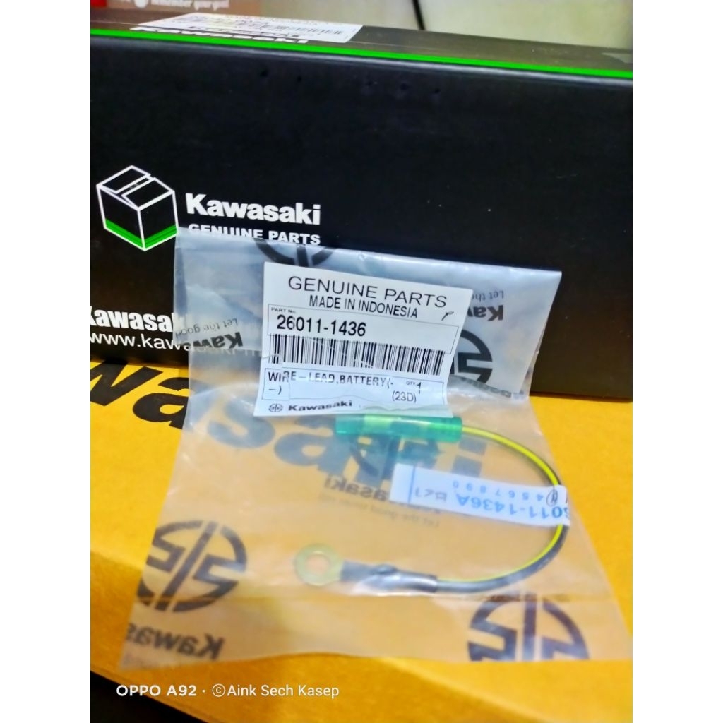 kabel aki negatif ninja r ss