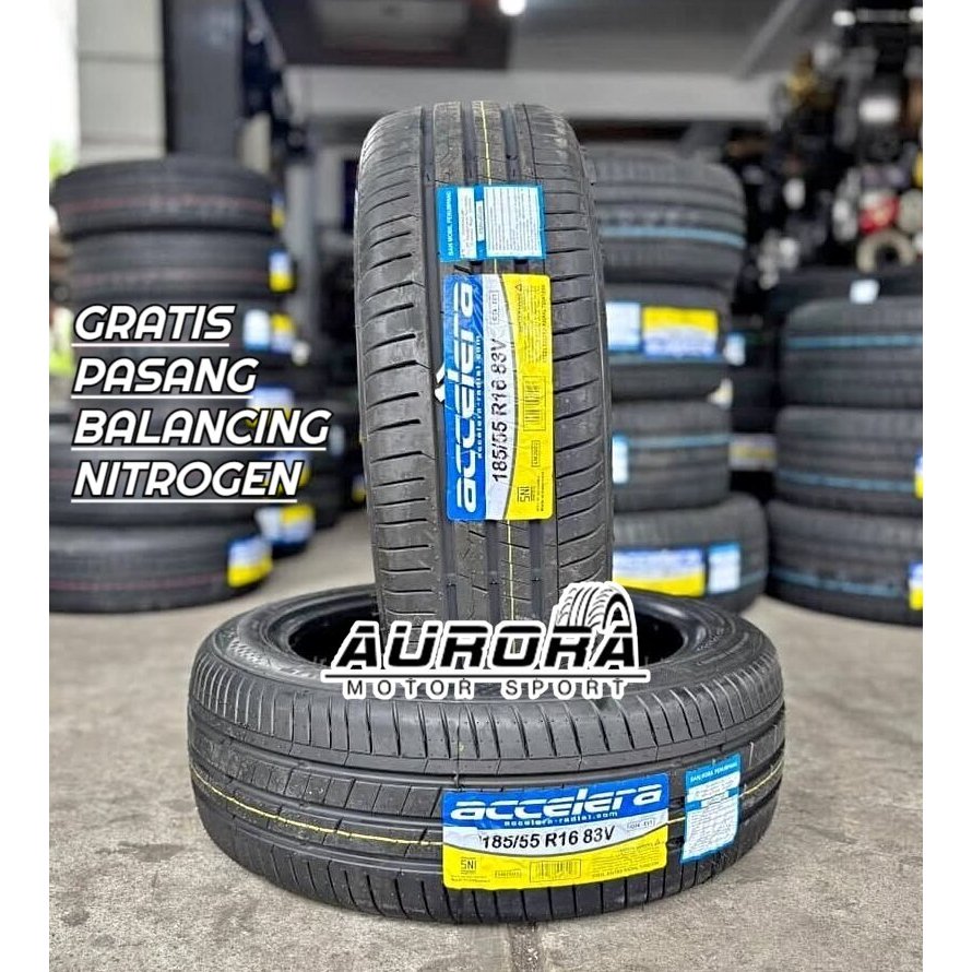 Ban Mobil Tubles Accelera 185 55 R16 Standar Honda Jazz Rs , Murah Berkualitas