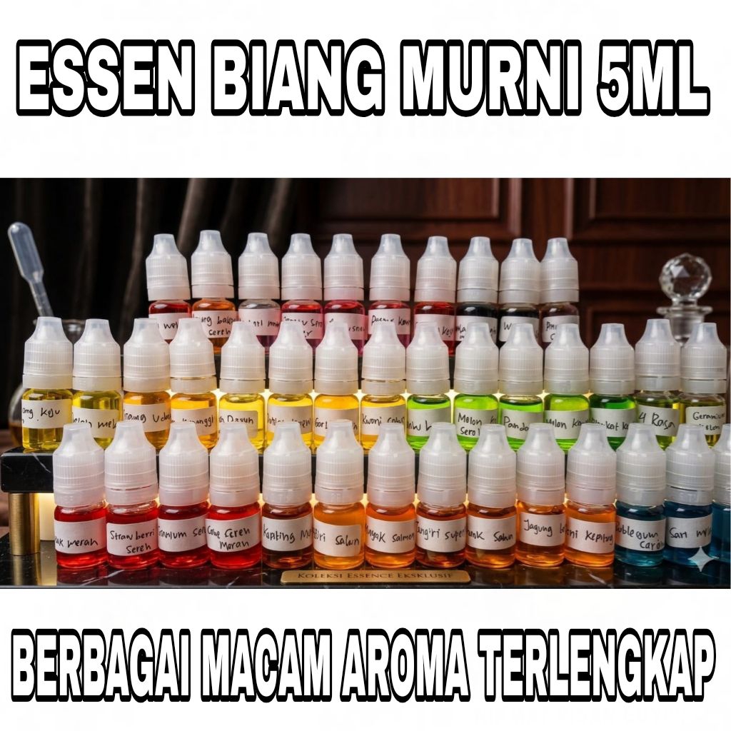 Essen Pancing Varian Aroma Lengkap 5ml Dan 10ml Esen Murni Biang Mancing Super Strike Berbagai Macam