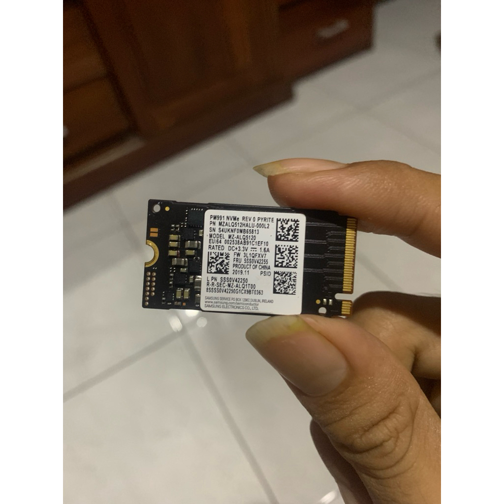 SSD NVME PCIE GEN3 SAMSUNG 512GB