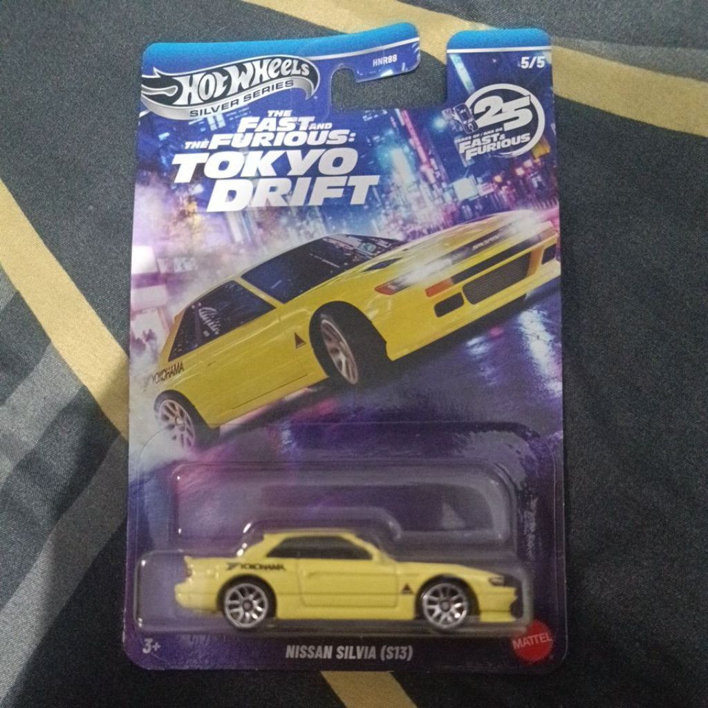 hotwheels nissan silvia s15 kuning