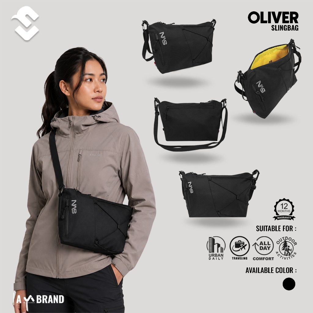 Savana Tas Selempang Sling Bag Minimalis - Oliver