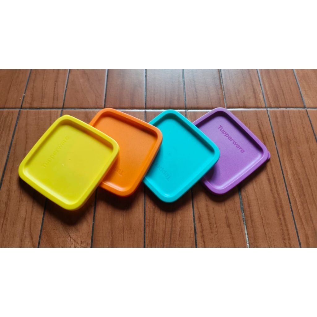 Seal small medium large summer round Tupperware baru