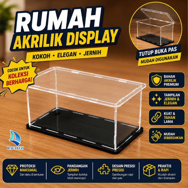 HOTWHEELS BOX DISPLAY / DIECAST AKRILIK