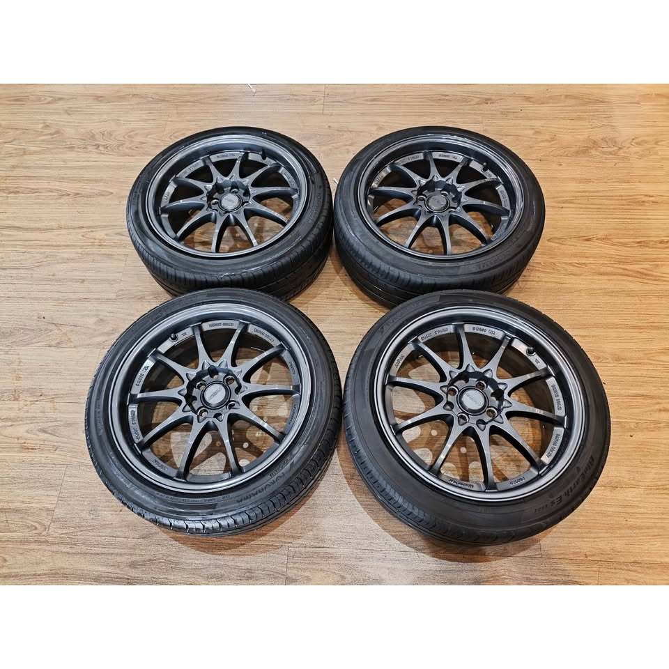 Velg mobil second Model CE28 RING 17 + BAN 215/45 17 YOKOHAMA