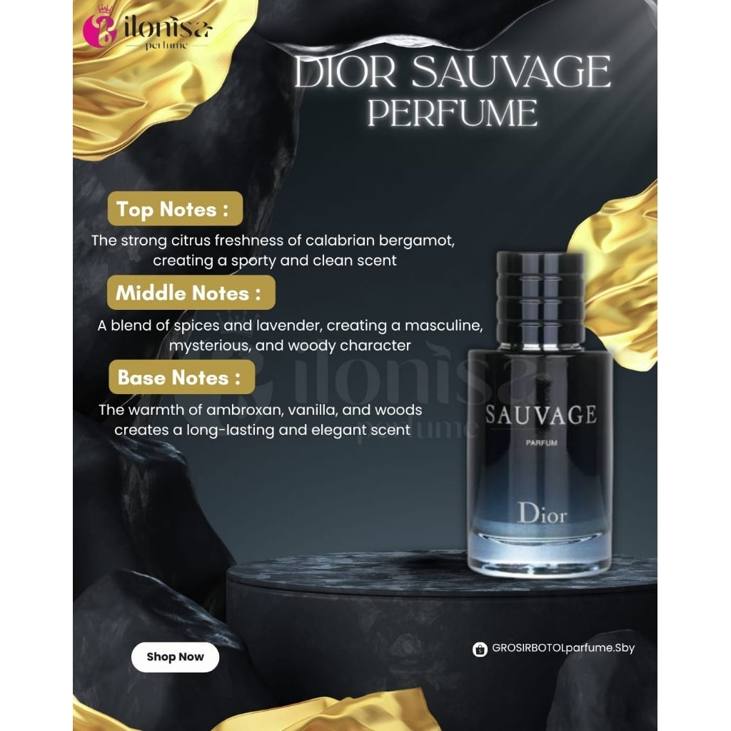 BIBIT PARFUME DIOR SAUVAGE | REPACK 1KG/5KG
