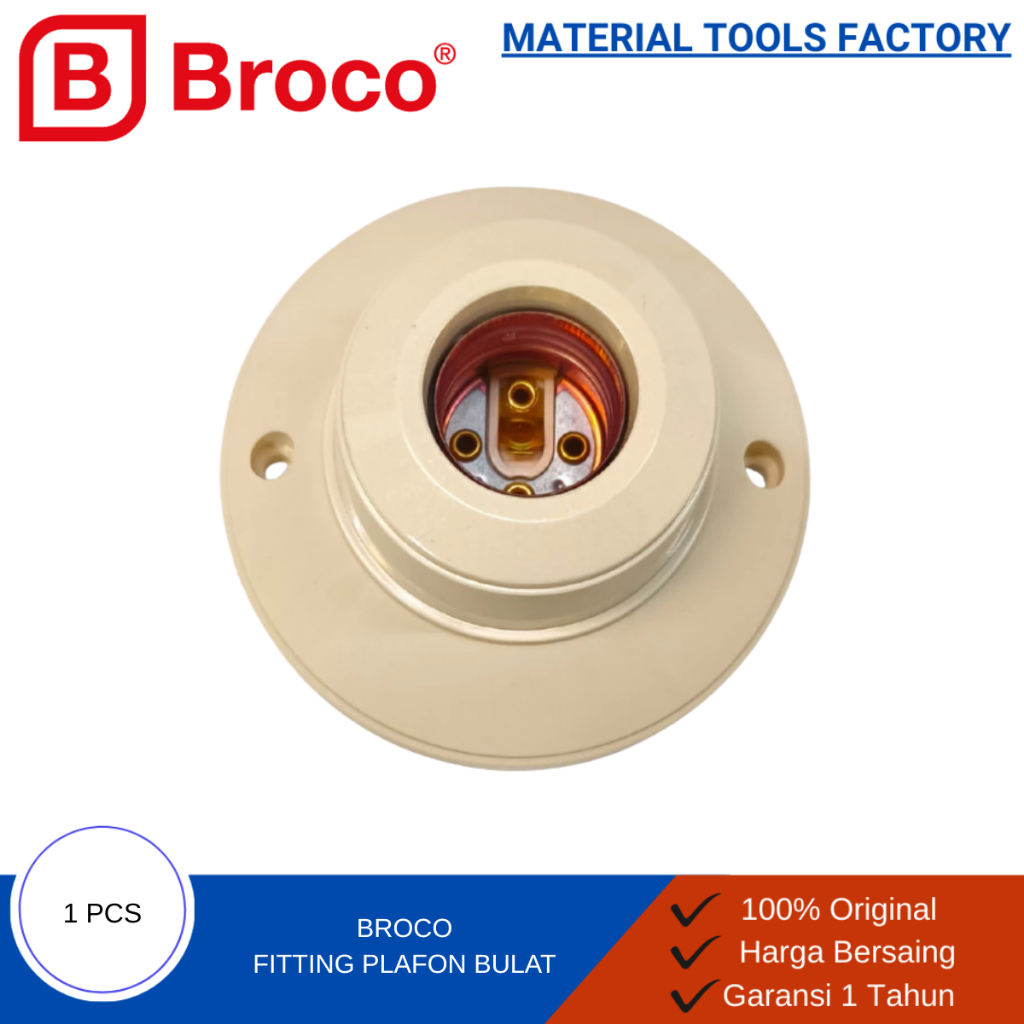 FITTING PLAFON - FITTING LAMPU BULAT - FITTING LAMPU - FITTING PLAFON BULAT - FITTING PLAFON BULAT B