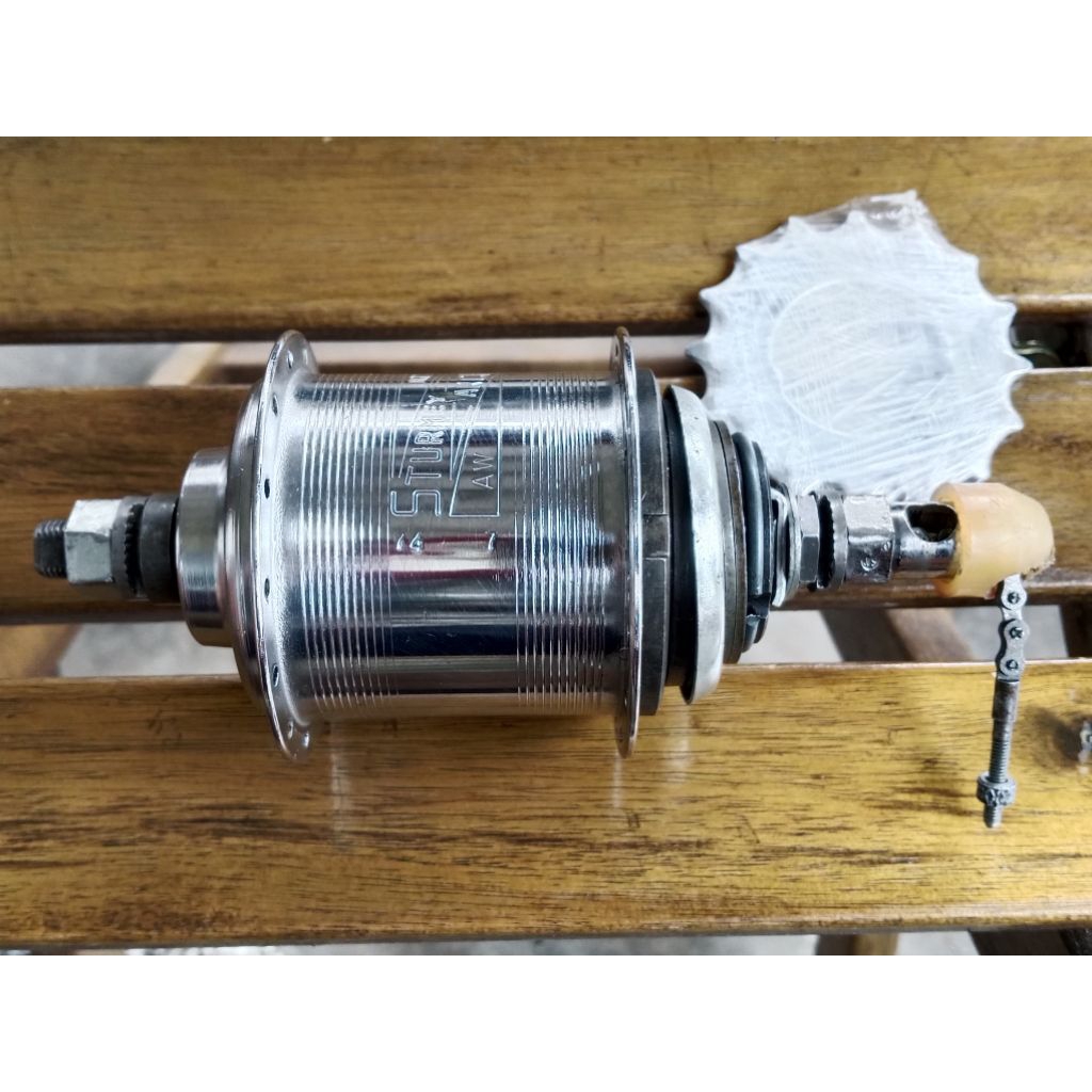 Hub gear internal 3 kecepatan Sturmey Archer AW 1974