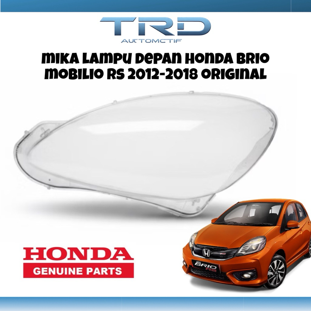 mika headlamp lampu depan Brio mobilio tipe RS 2012 2013 2014 2015 2016 2017 2018 original kanan ata