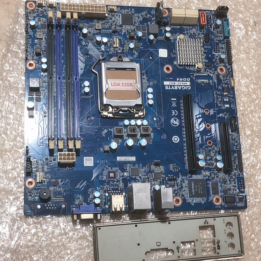 Gigabyte MX31-BS1 DDR4 Rev. 1.1 Server/Workstation Motherboard Intel C232 Chipset LGA 1151 (Used)