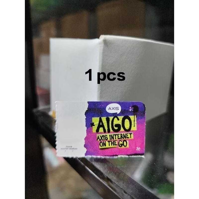 Voucher kosongan Axis 1 Box 400 SN / Voucher fisik / Bahan kertas injek kuota axis murah