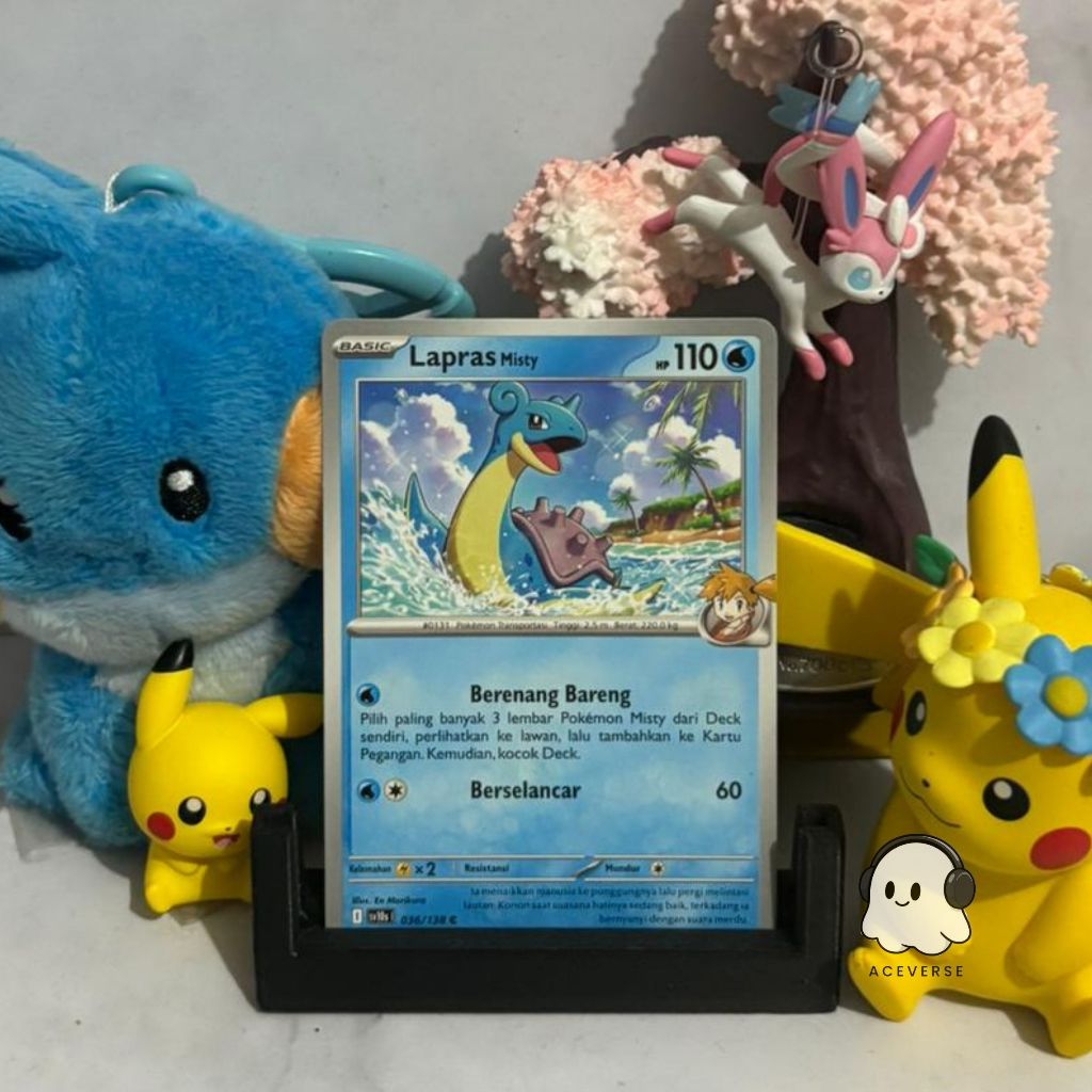 Lapras Misty 036/138 - SV10s Kartu Pokemon Indonesia
