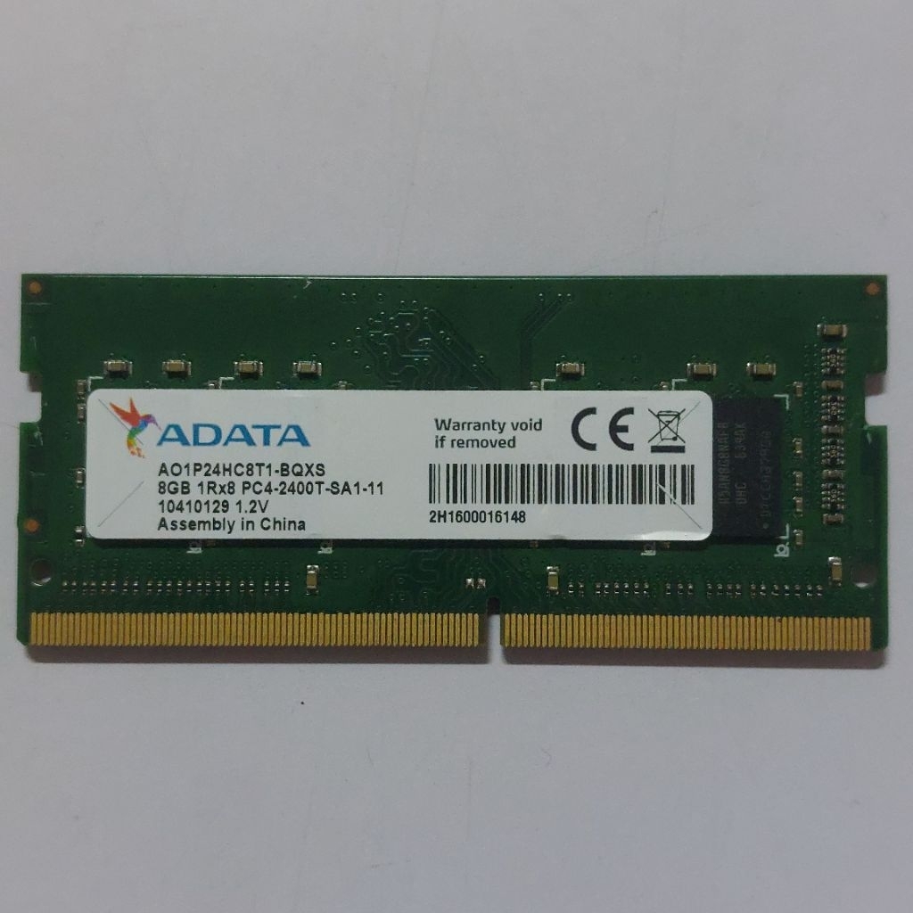 Sodim Ram Laptop DDR4 8 GB PC4-2400T ADATA