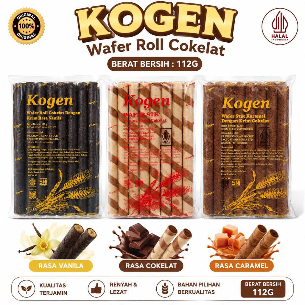 kogen-waferstickSUSU/VANILA/COKLAT/astor#khogguan