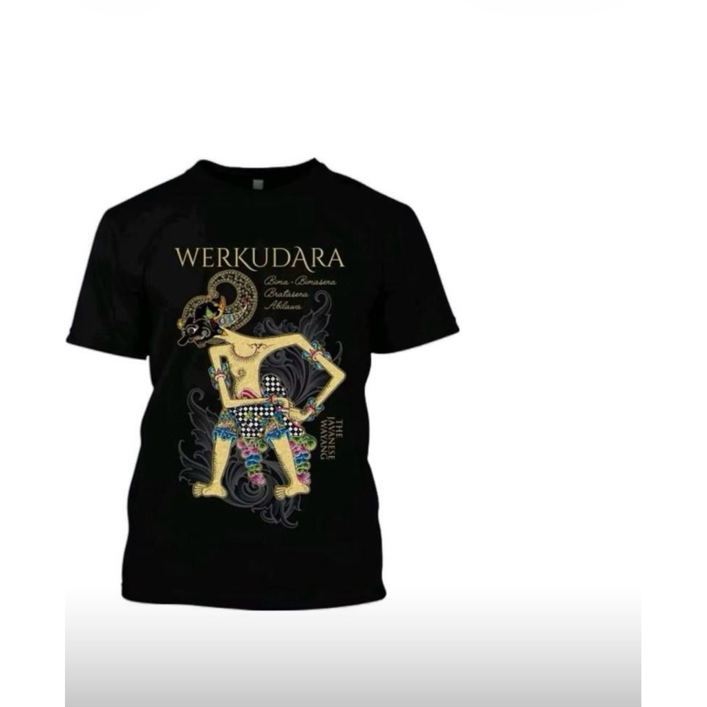 KAOS WAYANG WERKUDARA // KAOS WAYANG COD