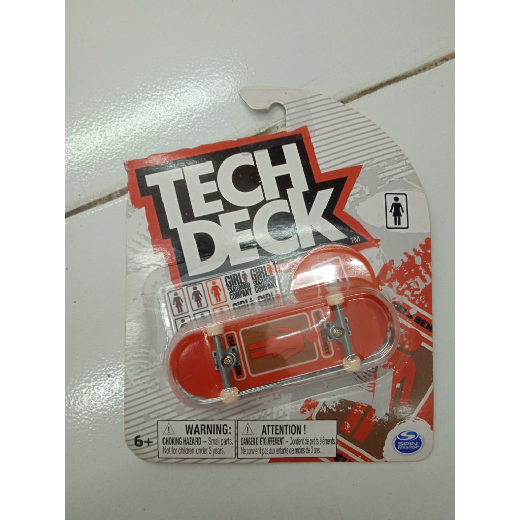 Tech Deck Skateboard Company Girl Red