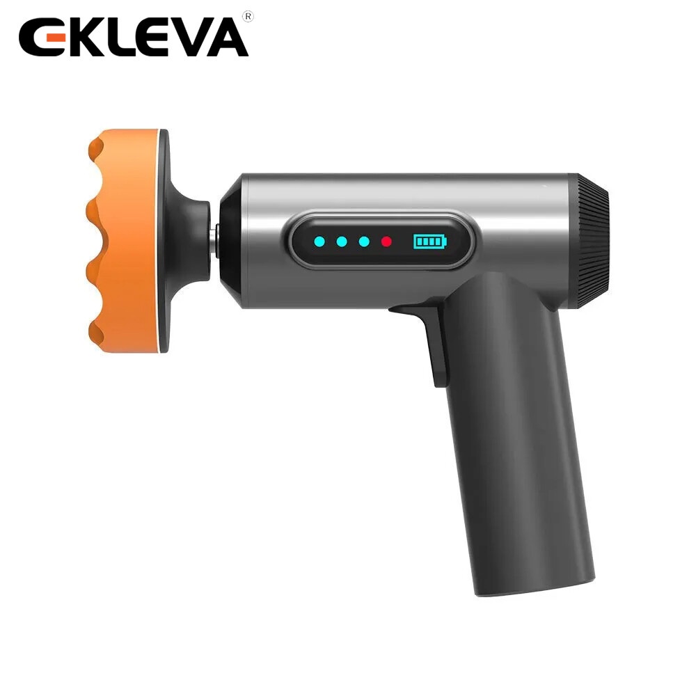 EKLEVA Mesin Polisher Cordless Genggam Serbaguna Alat Pengkilap Lilin Body Mobil Peralatan Salon Ken