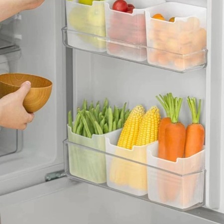 Kotak penyimpanan kulkas - Food container kulkas - Kotak sayuran di kulkas