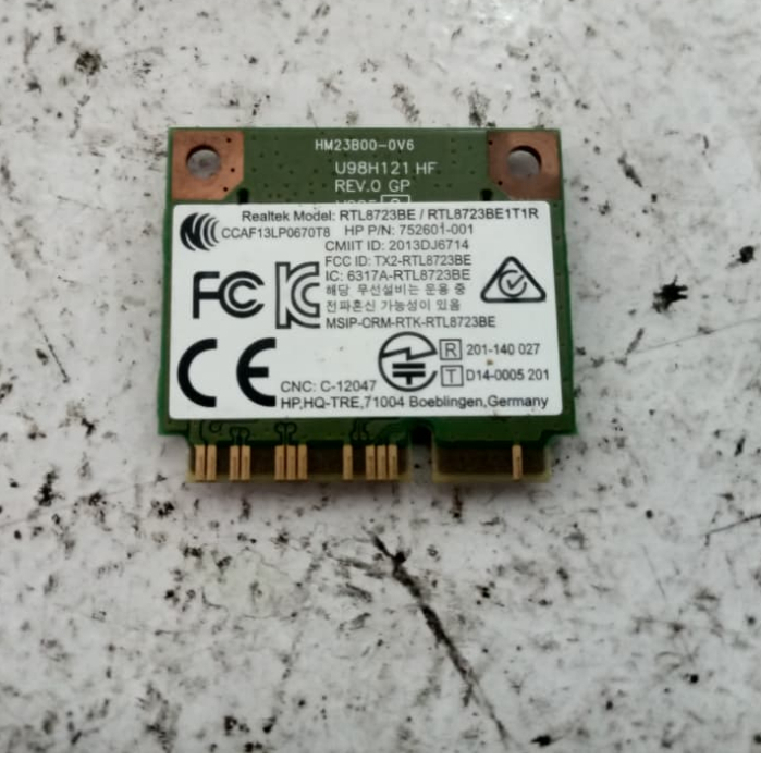 WIFI WIRELESS CARD LAPTOP REALTEK RTL8723BE - ercomp1