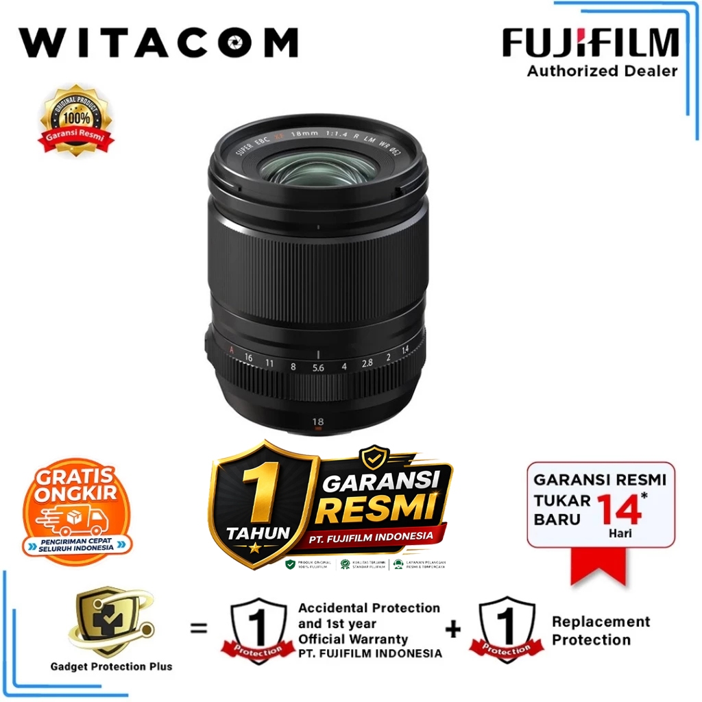 Fujifilm Fujinon XF 18mm f1.4 R LM WR