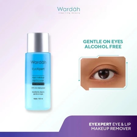 Wardah EyeXpert Eye & Lip Makeup Remover Pembersih MakeUp Waterproof Wardah Pembersih Make Up Wardah