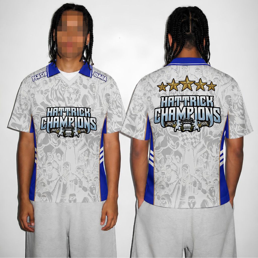 SUND33 || BDG Champions Jersey White Football tee