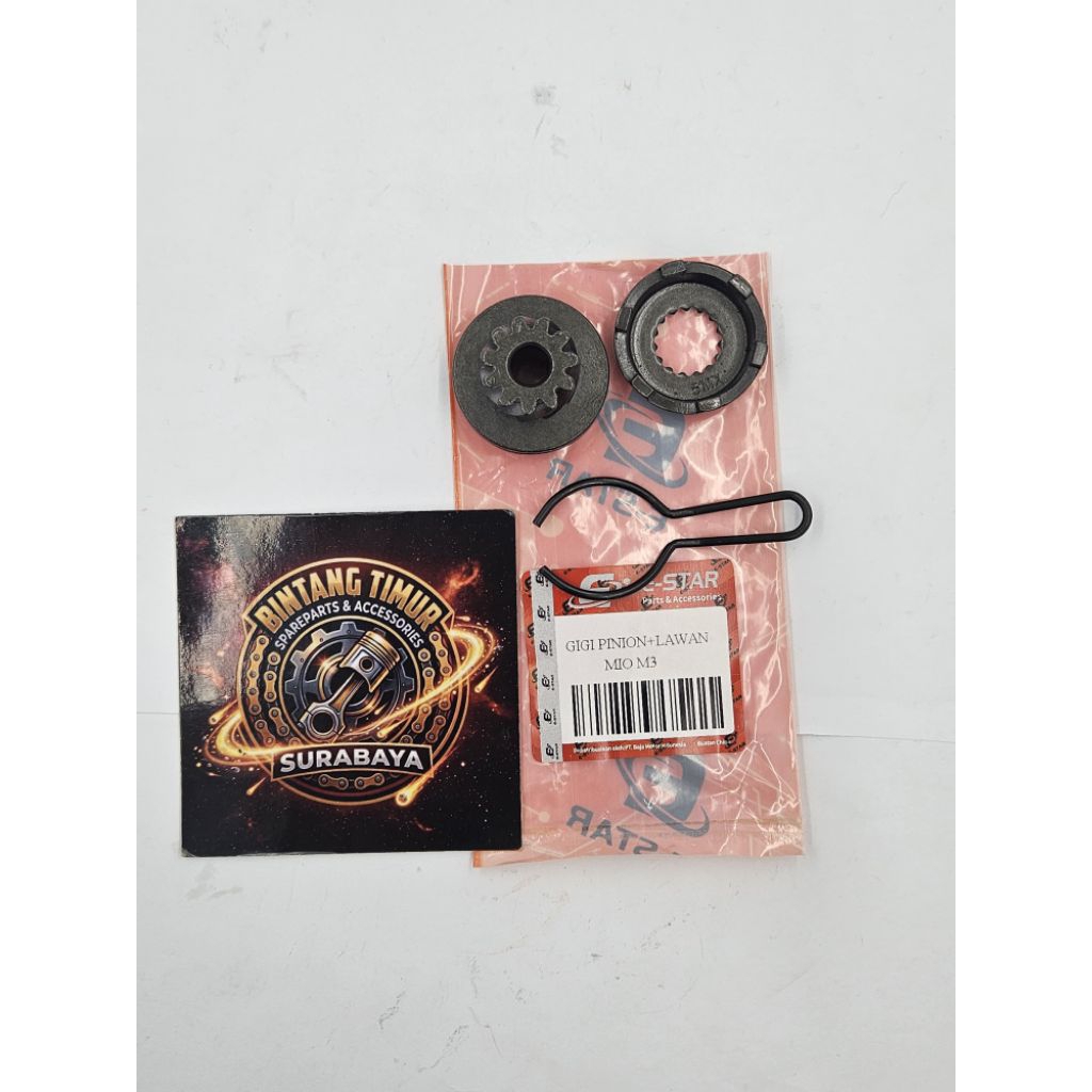 GIGI PINION + LAWAN / GIGI PINION STATER SET ASSY YAMAHA MIO M3