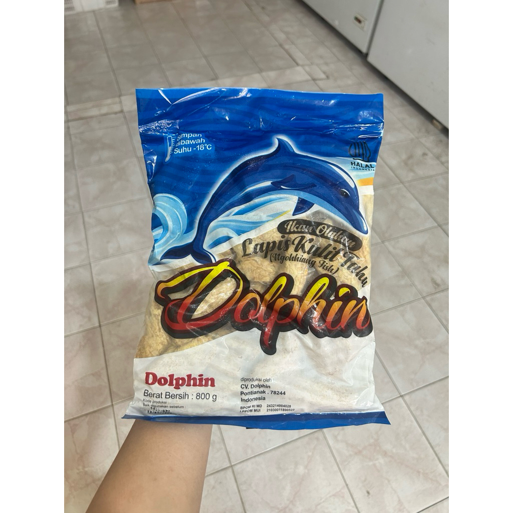 Dolphin Fish Stick Lapis Kulit Tahu 800gr