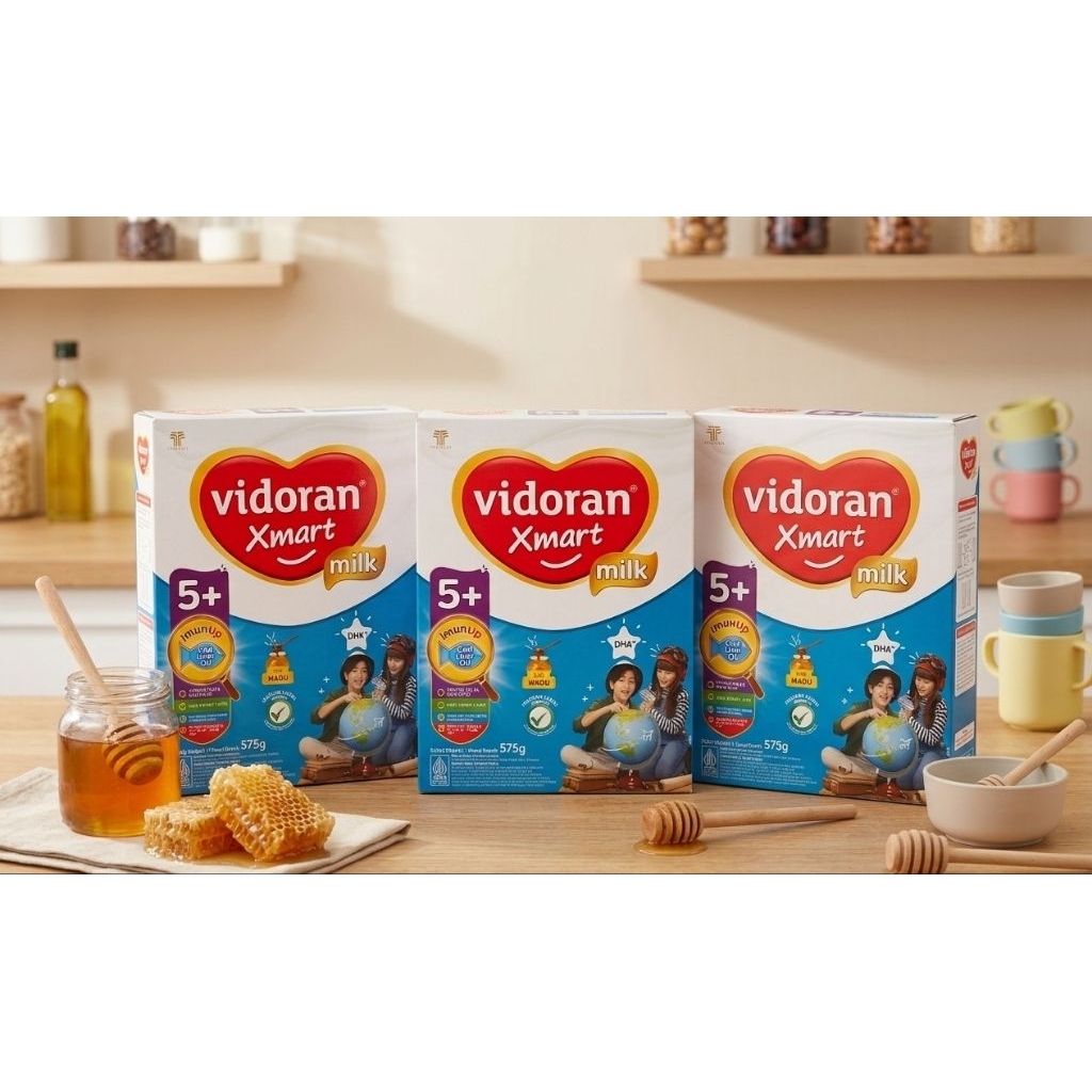 Vidoran Xmart 5+ Madu - 575G