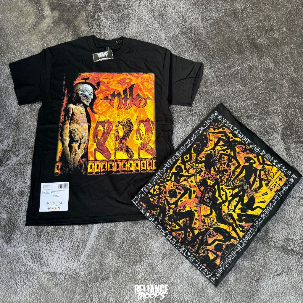 T-shirt Official | Nile - Catacombs (Black)