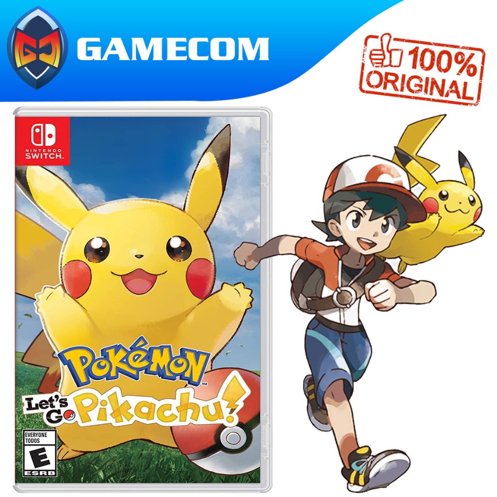 Pokemon Lets Go Pikachu Game Nintendo Switch