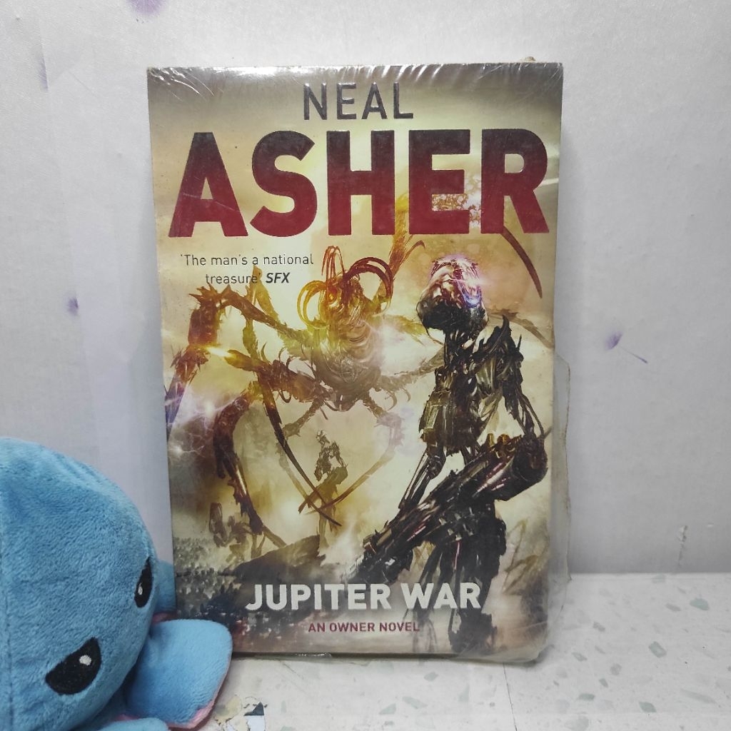 Novel Serba 50 Ribu - Neal Asher - Jupiter War - Novel Preloved Original Murah