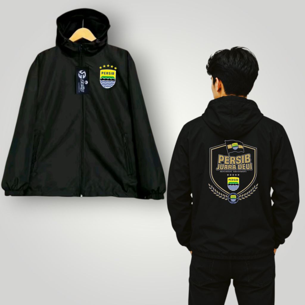Jaket Parasut Persib Jaket Pria /  Wanita Persib bintang 5