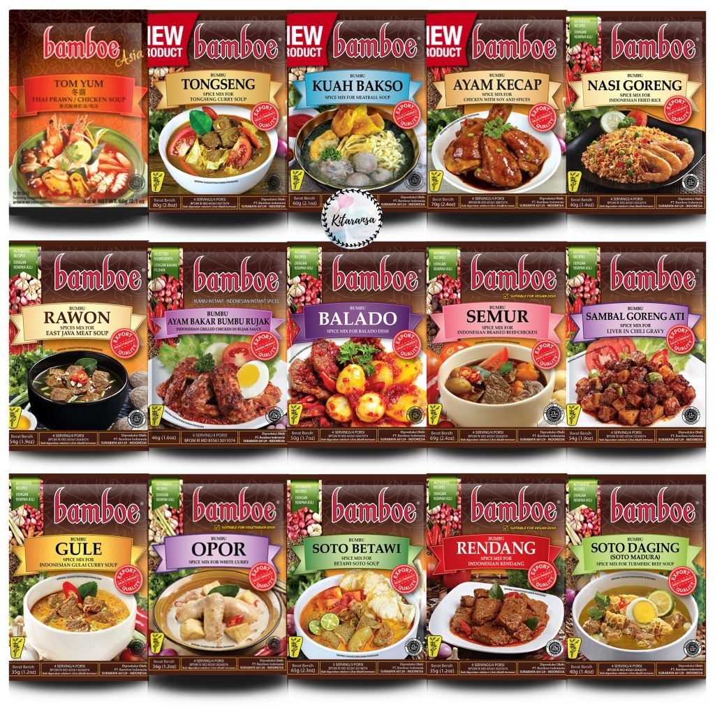 Bumbu Bamboe/Bamboe/Bumbu Instan/Masakan
