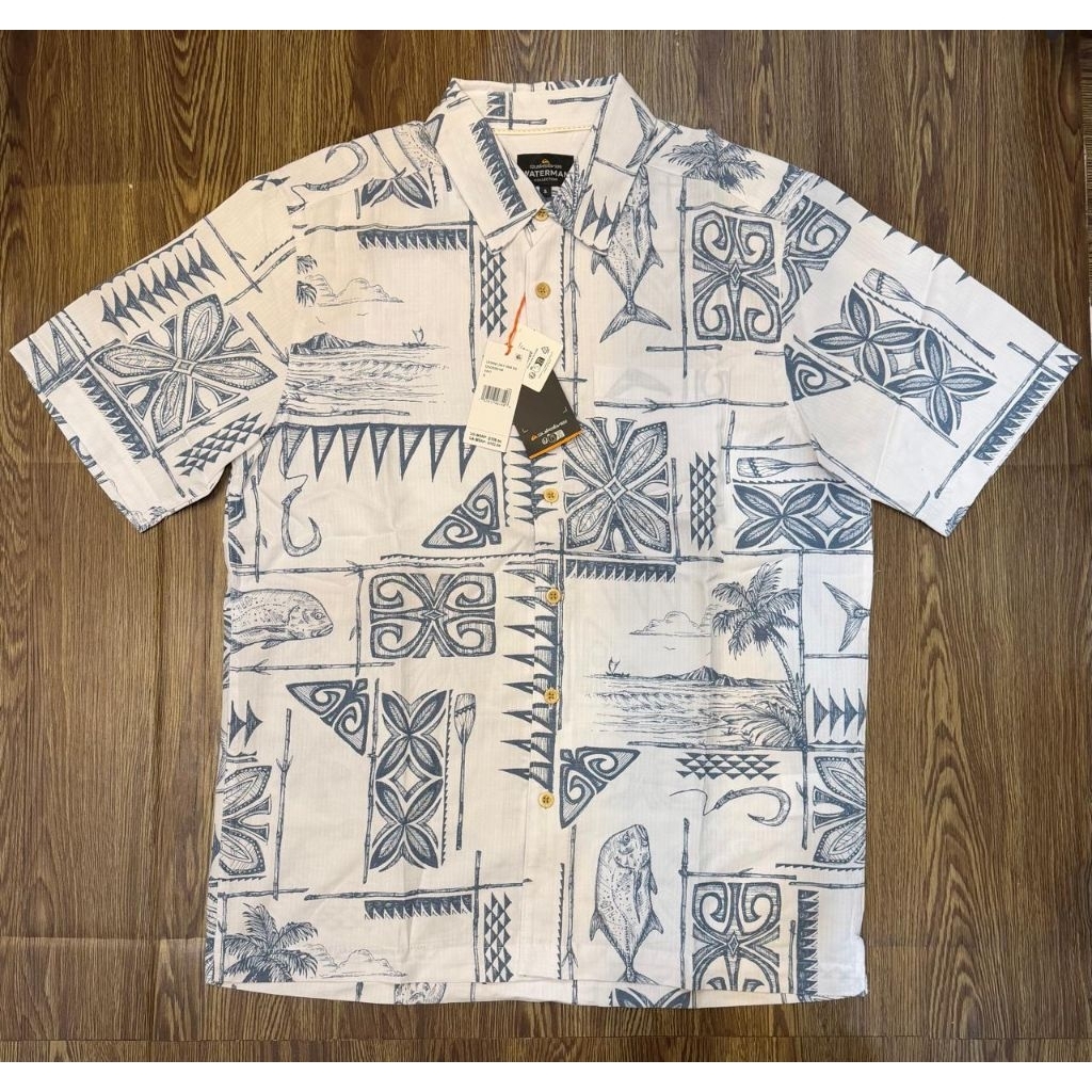 kemeja Quiksilver waterman collection original