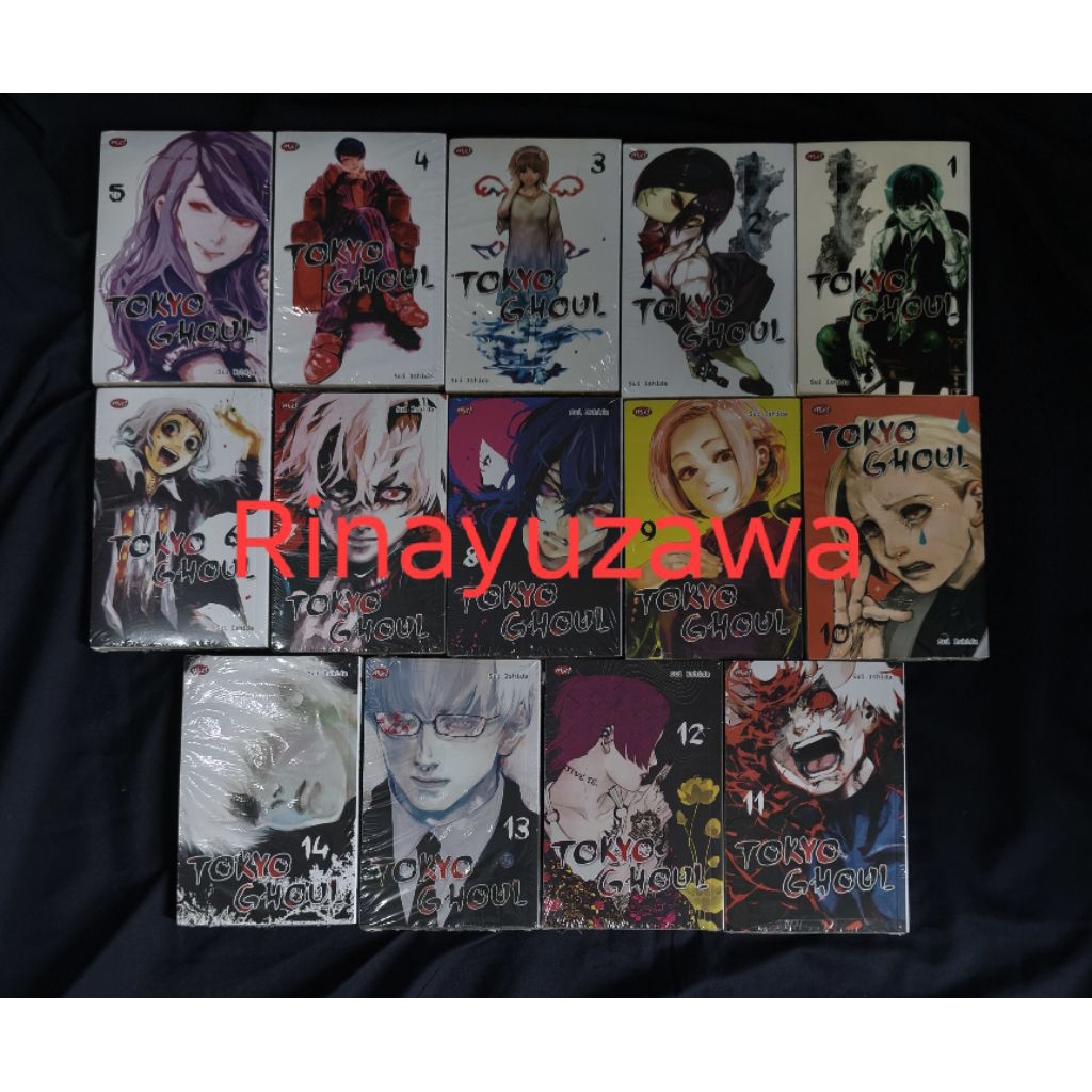 Komik Tokyo Ghoul 1 - 14 Tamat by Sui Ishida ( FULLSET LENGKAP )