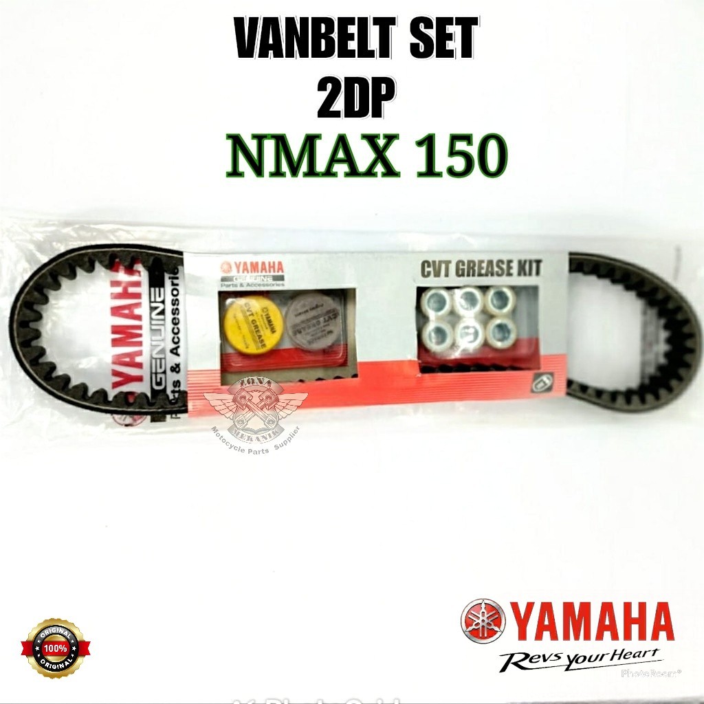 Vanbelt Set Roller NMAX 2DP Original Yamaha Vbelt 2DP Yamaha Asli