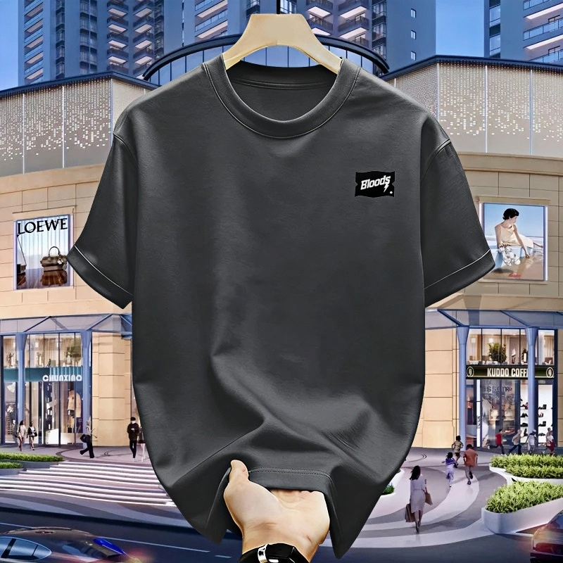 pakaian pria kaos distro baju kaos cowok lengan pendek 2026 Kaos Bloods Distro Bandung Original Styl