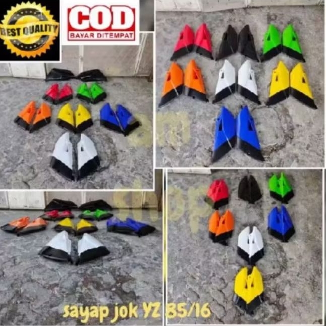 SAYAP JOK YZ85/16 COVER BODY YZ 85 2016 SAYAP SAMPING YZ85/16 COVER BODI YZ 85 2016 TRAIL SUPERMOTO