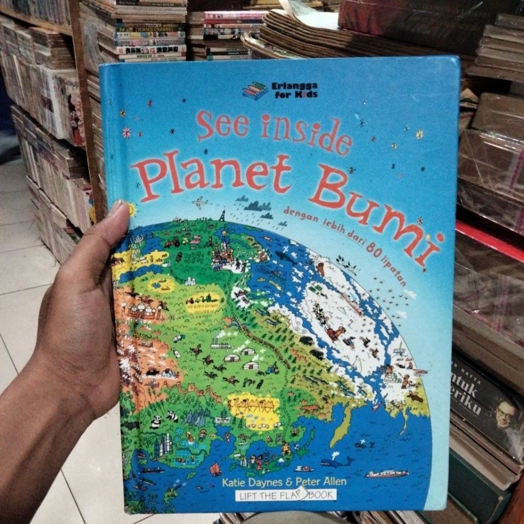 Erlangga for kids see inside planet Bumi