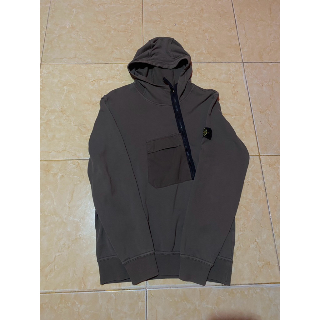 hoodie coklat