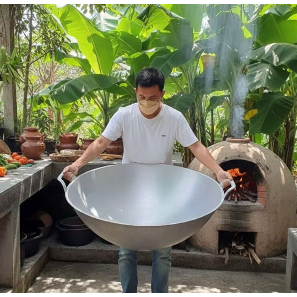 wajan jumbo besar 100 cm 90 cm 80 cm 70 cm