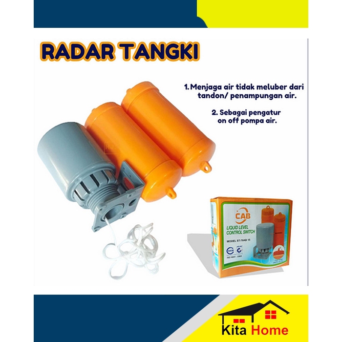 PELAMPUNG TOREN BAGUS MURAH/PELAMPUNG AIR OTOMATIS/PELAMPUNG RADAR ST-70AB BAGUS BERKUALITAS / Pelam