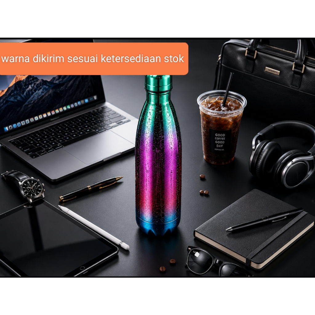 TERMOS BOWLING STAINLESS 500ML / TERMOS BOWLING GRADIASI 500ML
