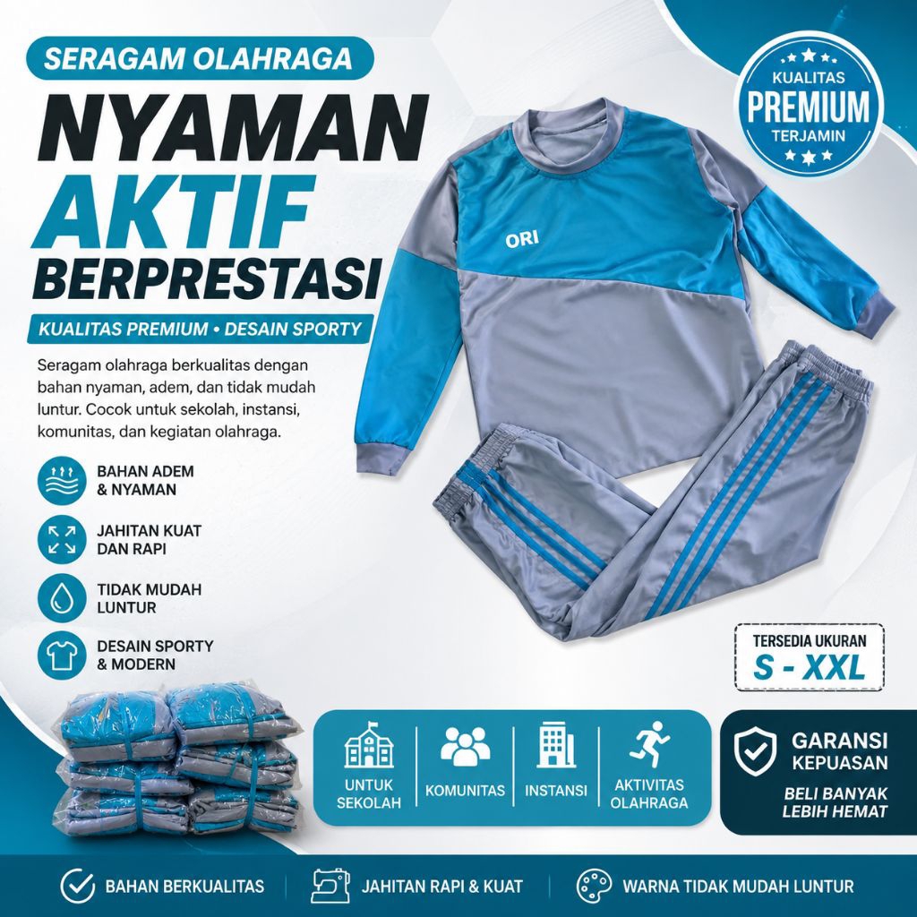 CUSTOM SERAGAM OLARAGA TK/PAUD