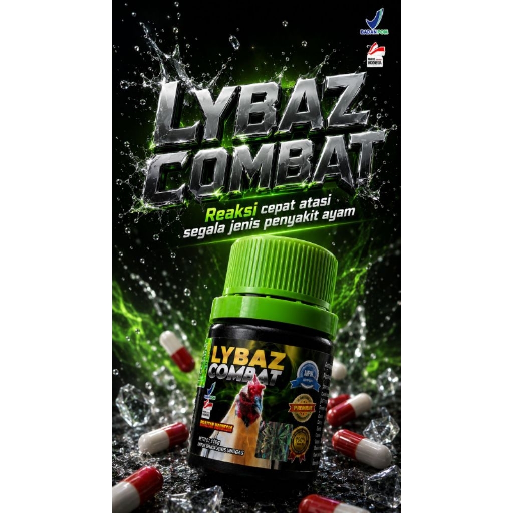 Lybaz Combat Antibiotik Ayam