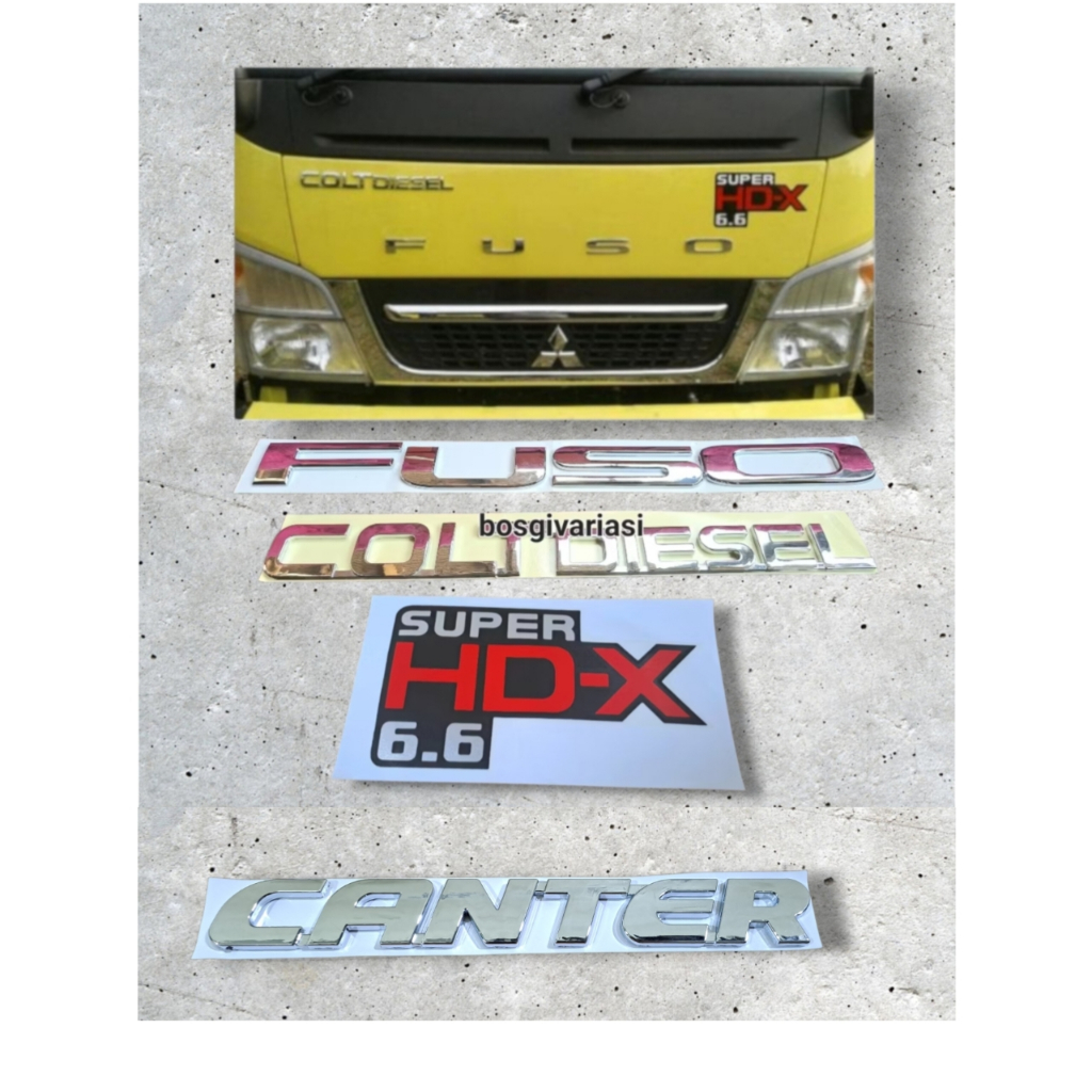 Emblem Fuso canter /emblem Logo fuso canter fuso / emblem colt diesel / emblem fuso L300 / Emblem fu